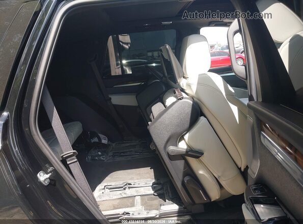 1GYS9GRL8SR255153 2025 CADILLAC ESCALADE Black VIN კოდის სტიკერის ხედი