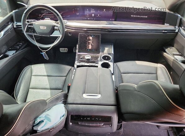 1GYS9PRL7SR224329 2025 CADILLAC ESCALADE Green Widok deski rozdzielczej
