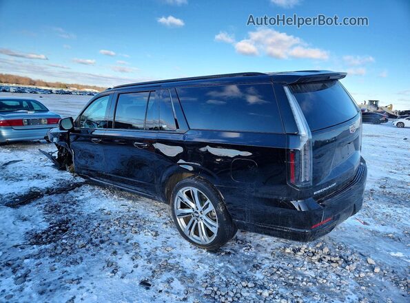 1GYS9RRL3SR189381 2025 CADILLAC ESCALADE Black Tył lewy