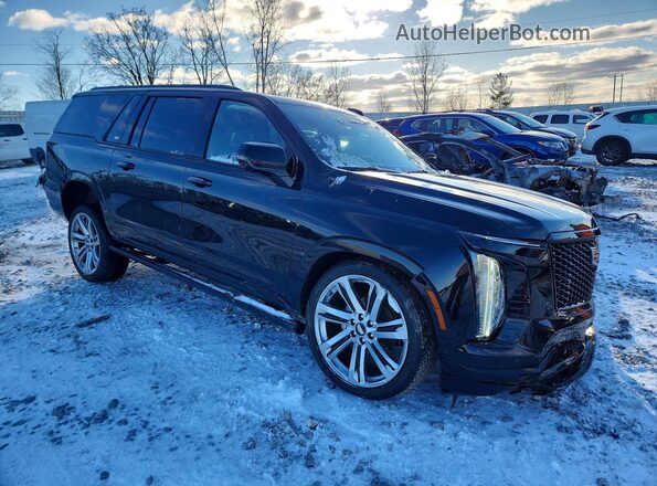 1GYS9RRL3SR189381 2025 CADILLAC ESCALADE Black Przód prawy