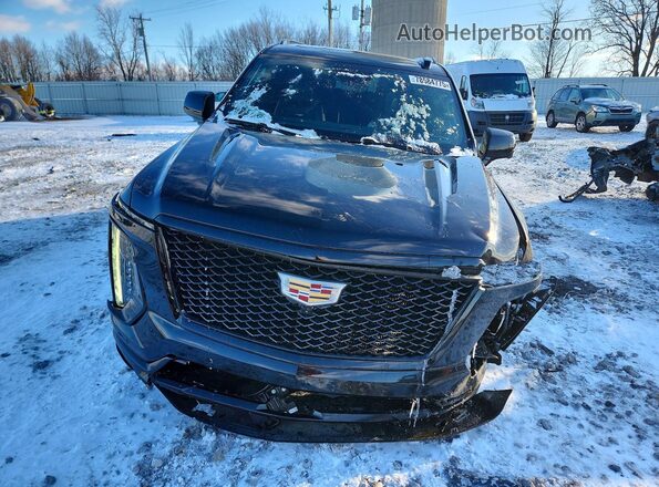 1GYS9RRL3SR189381 2025 CADILLAC ESCALADE Black Widok z przodu