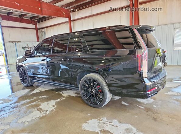 1GYS9RRL4SR331561 2025 CADILLAC ESCALADE Черный Задняя левая четверть