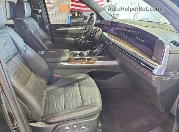 1GYS9RRL4SR331561 2025 CADILLAC ESCALADE Черный Вид наклейки с VIN-кодом