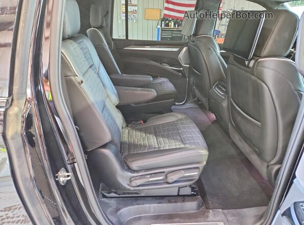 1GYS9RRL4SR331561 2025 CADILLAC ESCALADE Черный Вид задней части салона