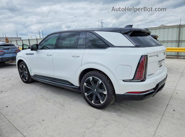1GYTEEKL5SU109028 2025 CADILLAC ESCALADE Белый Задняя левая четверть