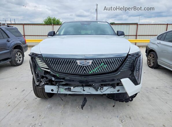 1GYTEEKL5SU109028 2025 CADILLAC ESCALADE Белый Вид спереди