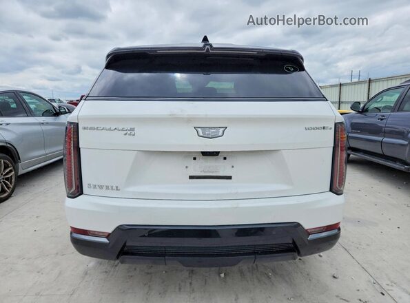 1GYTEEKL5SU109028 2025 CADILLAC ESCALADE Белый Вид сзади