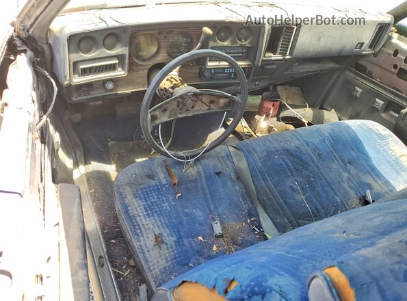 1H57L7Z452500 1977 CHEVROLET MONTE CARLO Silver Առջևի վահանակի տեսք