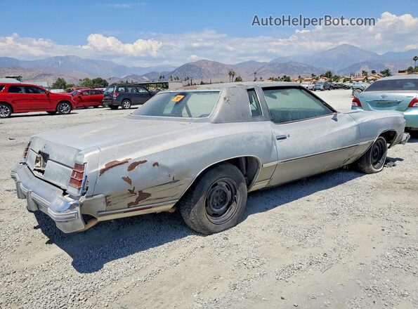 1H57L7Z452500 1977 CHEVROLET MONTE CARLO Silver Հետևի աջ