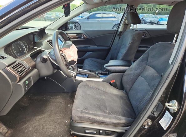 1HGCR2F02HA067549 2017 HONDA ACCORD Black Սալոնի դիմացի տեսք