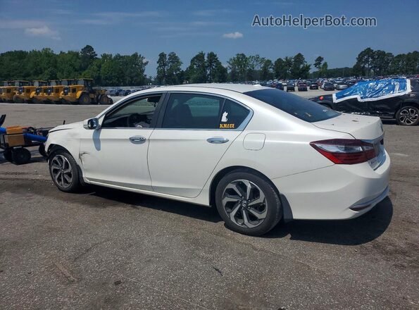 1HGCR2F03HA045351 2017 HONDA ACCORD White Հետևի ձախ