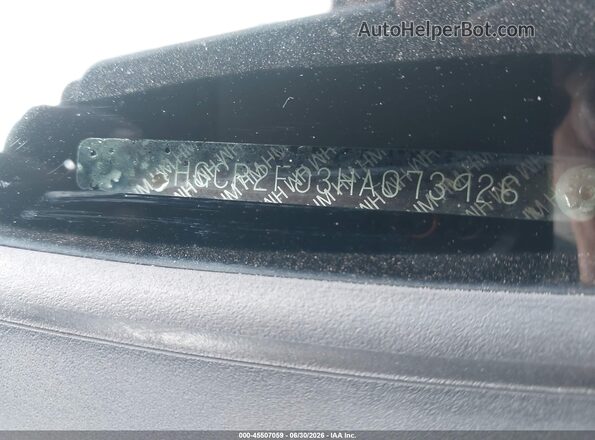 1HGCR2F03HA073926 2017 HONDA ACCORD Gray 