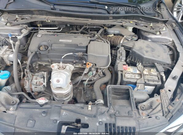 1HGCR2F03HA073926 2017 HONDA ACCORD Gray Rear view