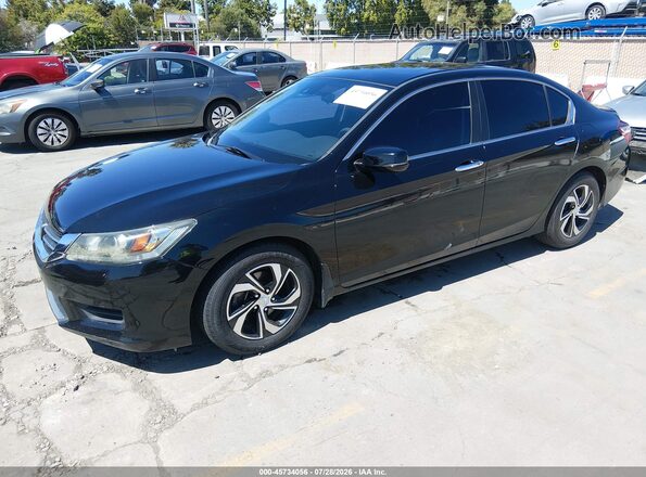 1HGCR2F04HA014397 2017 HONDA ACCORD Black Vista tres cuartos delantera izquierda