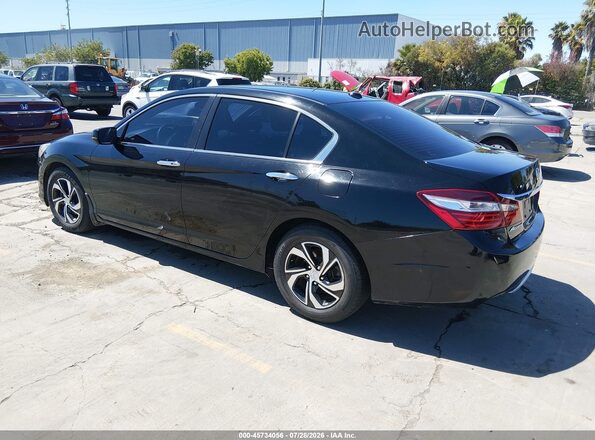 1HGCR2F04HA014397 2017 HONDA ACCORD Black Trasero izquierdo