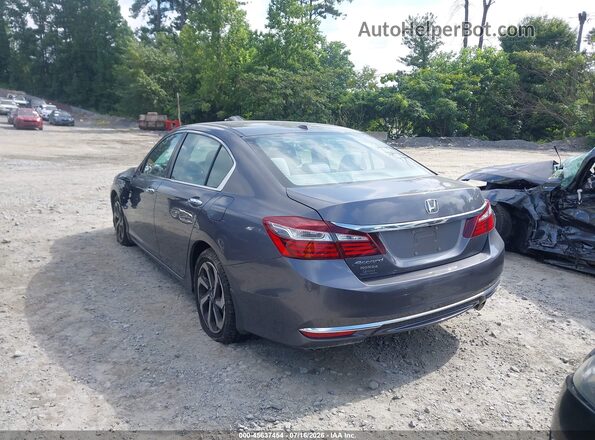 1HGCR2F05HA117313 2017 HONDA ACCORD Gray Задня ліва чверть