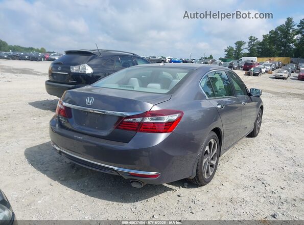 1HGCR2F05HA117313 2017 HONDA ACCORD Gray Задня права чверть