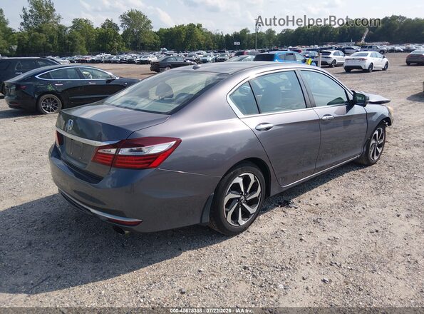 1HGCR2F06HA002476 2017 HONDA ACCORD Серый Задняя правая четверть