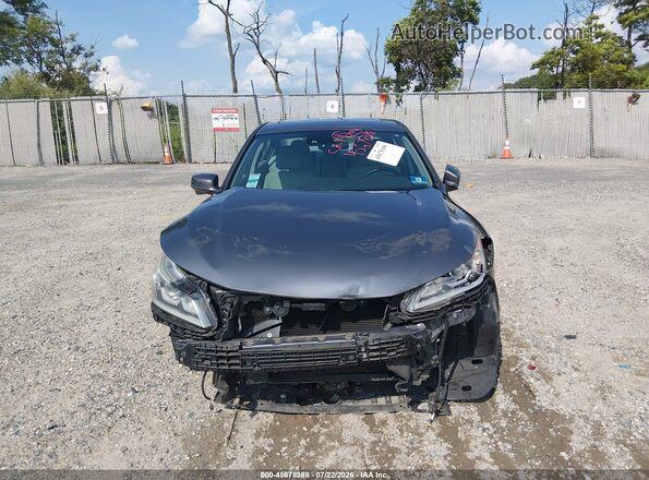 1HGCR2F06HA002476 2017 HONDA ACCORD Серый Вид задней части салона