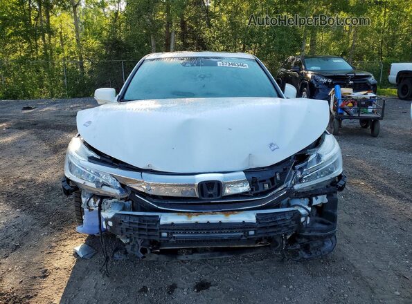 1HGCR2F06HA805000 2017 HONDA ACCORD White Вид спереду