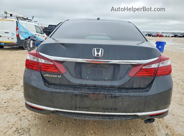 1HGCR2F08GA133620 2016 HONDA ACCORD Black Հետևի տեսք