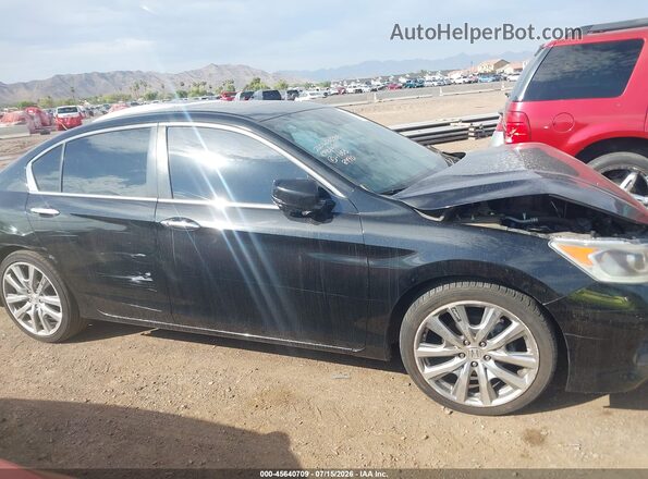 1HGCR2F09GA028990 2016 HONDA ACCORD Black Vista interior trasera