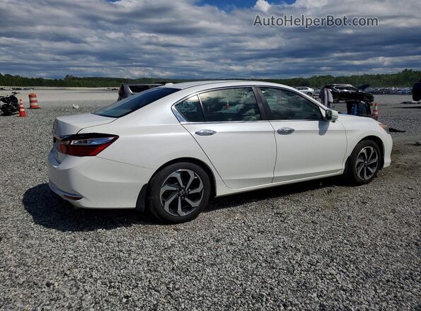 1HGCR2F0XHA088018 2017 HONDA ACCORD White Rear right