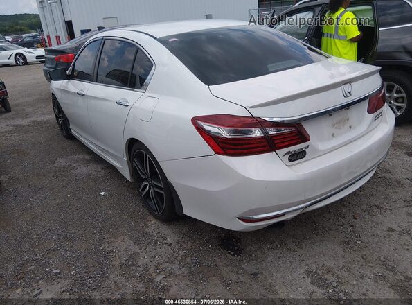 1HGCR2F10HA011909 2017 HONDA ACCORD White უკანა მარცხენა