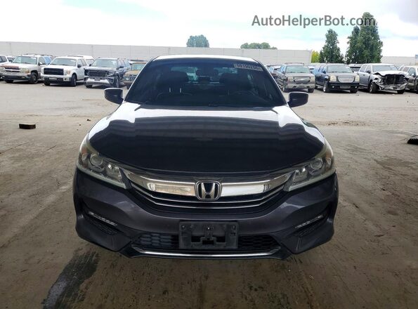 1HGCR2F10HA075089 2017 HONDA ACCORD Gray Դիմացի տեսք
