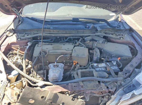 1HGCR2F10HA087582 2017 HONDA ACCORD Maroon Widok wnętrza z tyłu