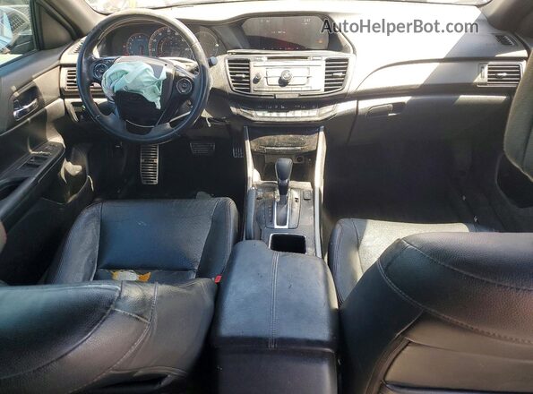 1HGCR2F10HA087582 2017 HONDA ACCORD Maroon Widok deski rozdzielczej