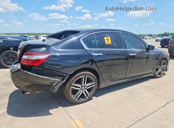 1HGCR2F10HA098761 2017 HONDA ACCORD Gray Հետևի աջ