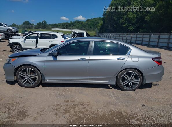 1HGCR2F10HA152561 2017 HONDA ACCORD Silver Vista interior de 360 grados
