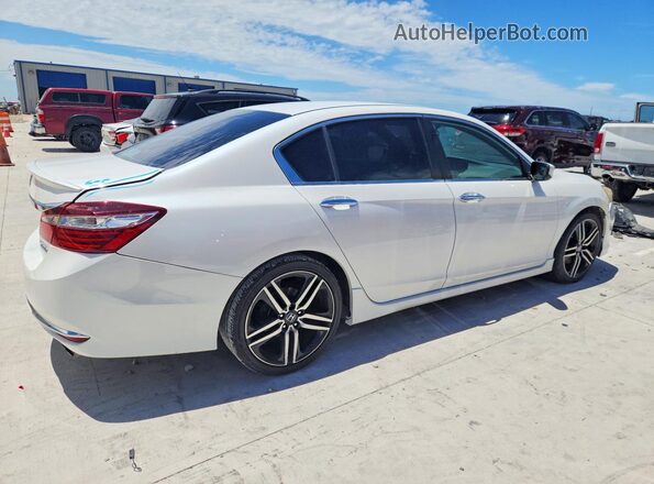 1HGCR2F10HA272134 2017 HONDA ACCORD White Հետևի աջ
