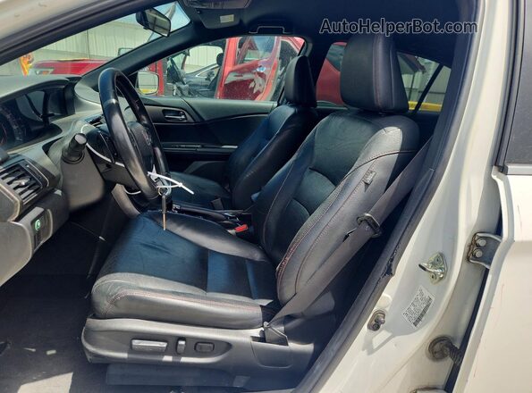 1HGCR2F10HA272134 2017 HONDA ACCORD White Սալոնի դիմացի տեսք
