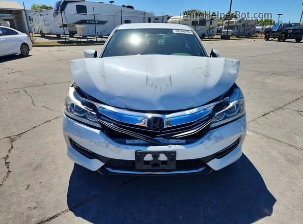 1HGCR2F11HA264639 2017 HONDA ACCORD White წინა ხედი