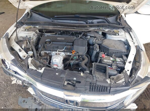 1HGCR2F11HA294501 2017 HONDA ACCORD White Widok z tyłu