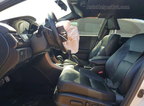 1HGCR2F11HA304797 2017 HONDA ACCORD White Front interior view