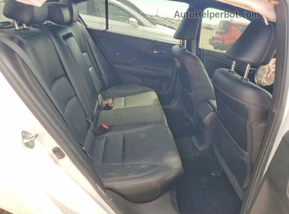 1HGCR2F11HA304797 2017 HONDA ACCORD White Rear seats view