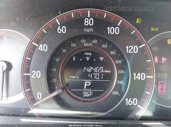 1HGCR2F12HA040845 2017 HONDA ACCORD White Widok tylnych siedzeń