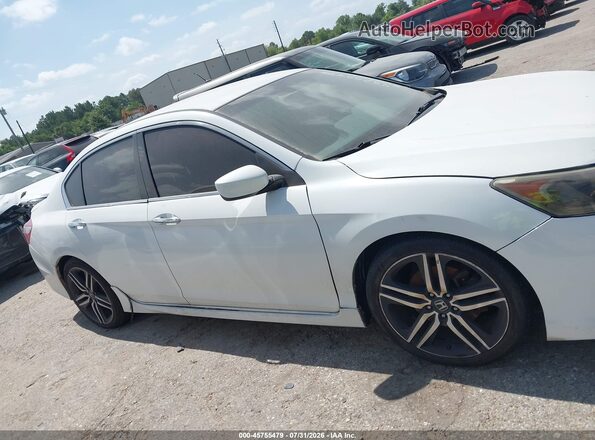 1HGCR2F12HA040845 2017 HONDA ACCORD White Widok wnętrza z tyłu