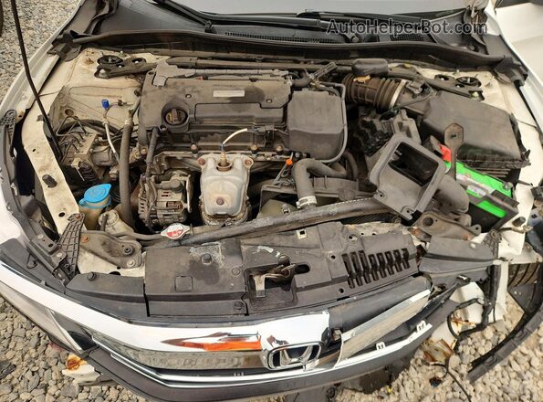 1HGCR2F12HA072890 2017 HONDA ACCORD White Rear interior view