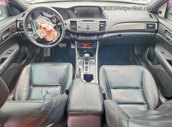 1HGCR2F12HA072890 2017 HONDA ACCORD White Dashboard view