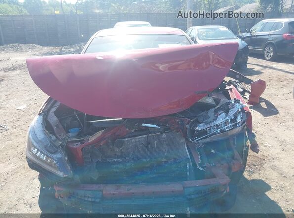 1HGCR2F12HA158524 2017 HONDA ACCORD Red Widok wnętrza z tyłu