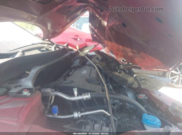 1HGCR2F12HA158524 2017 HONDA ACCORD Red Widok z tyłu