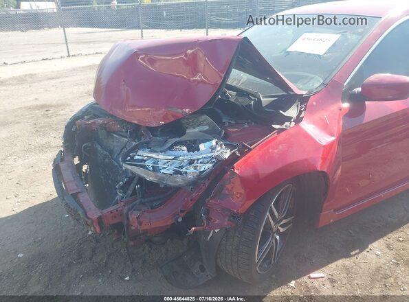 1HGCR2F12HA158524 2017 HONDA ACCORD Red 