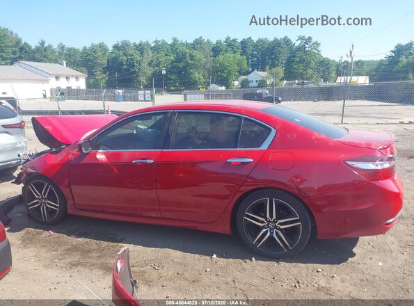 1HGCR2F12HA158524 2017 HONDA ACCORD Red 