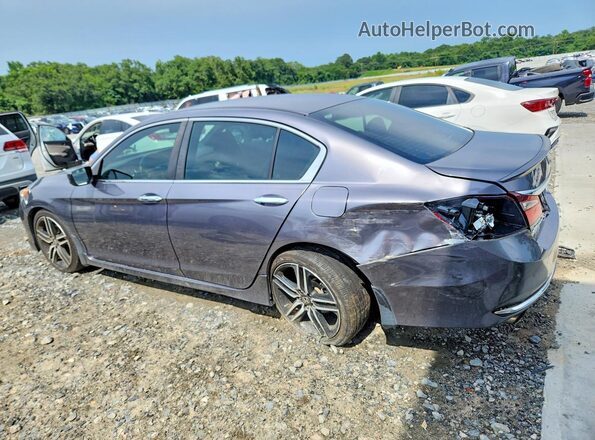 1HGCR2F12HA286231 2017 HONDA ACCORD Gray უკანა მარცხენა
