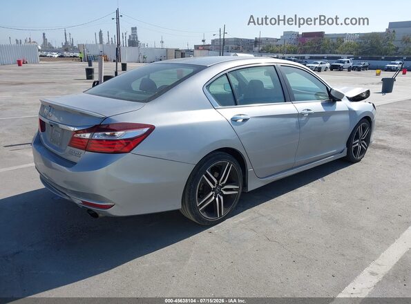 1HGCR2F13HA012827 2017 HONDA ACCORD Silver უკანა მარჯვენა