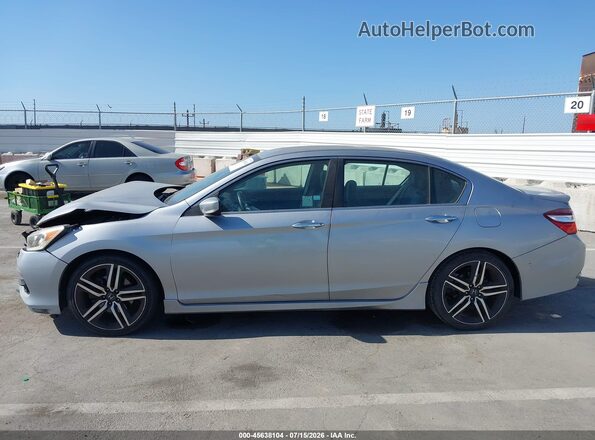 1HGCR2F13HA012827 2017 HONDA ACCORD Silver 